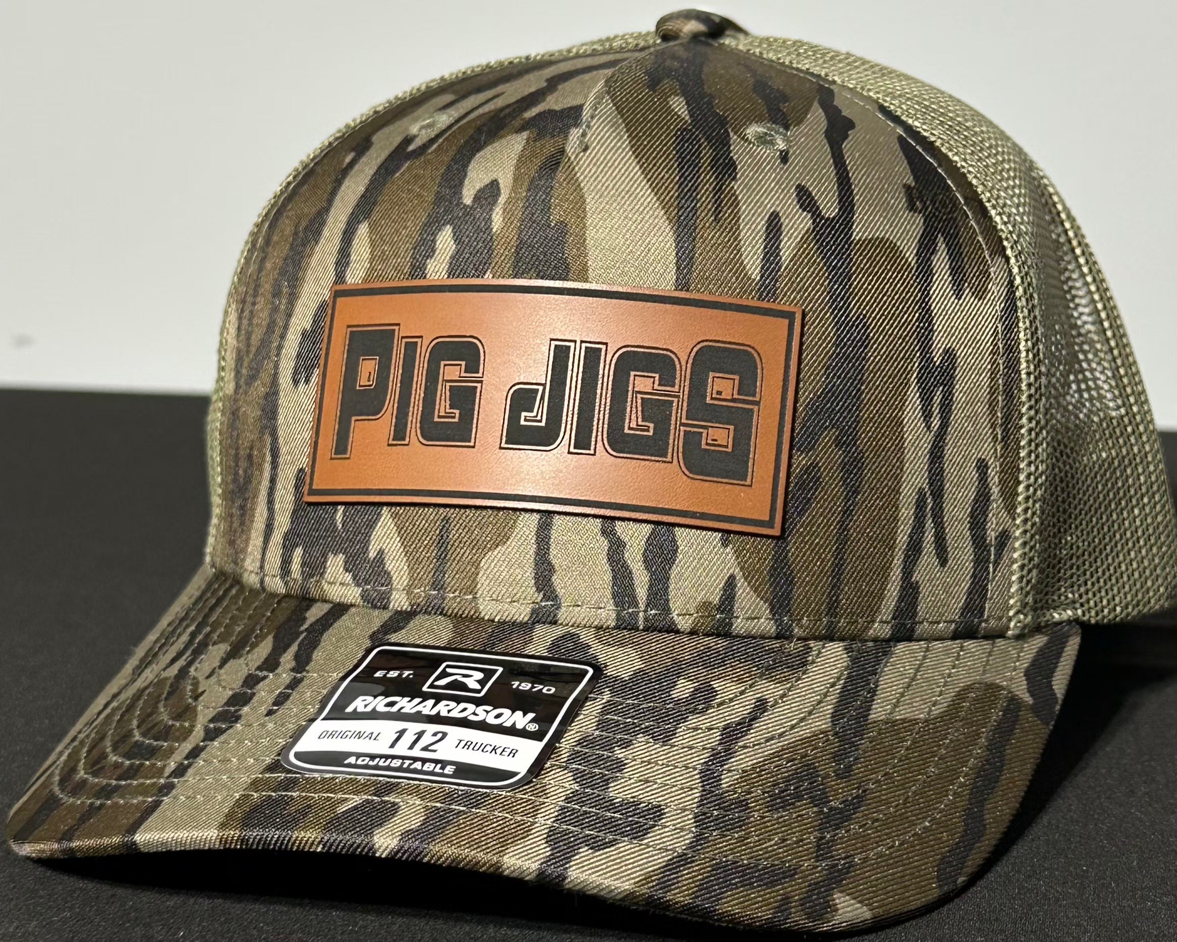 PIG JIGS LEATHER PATCH HAT