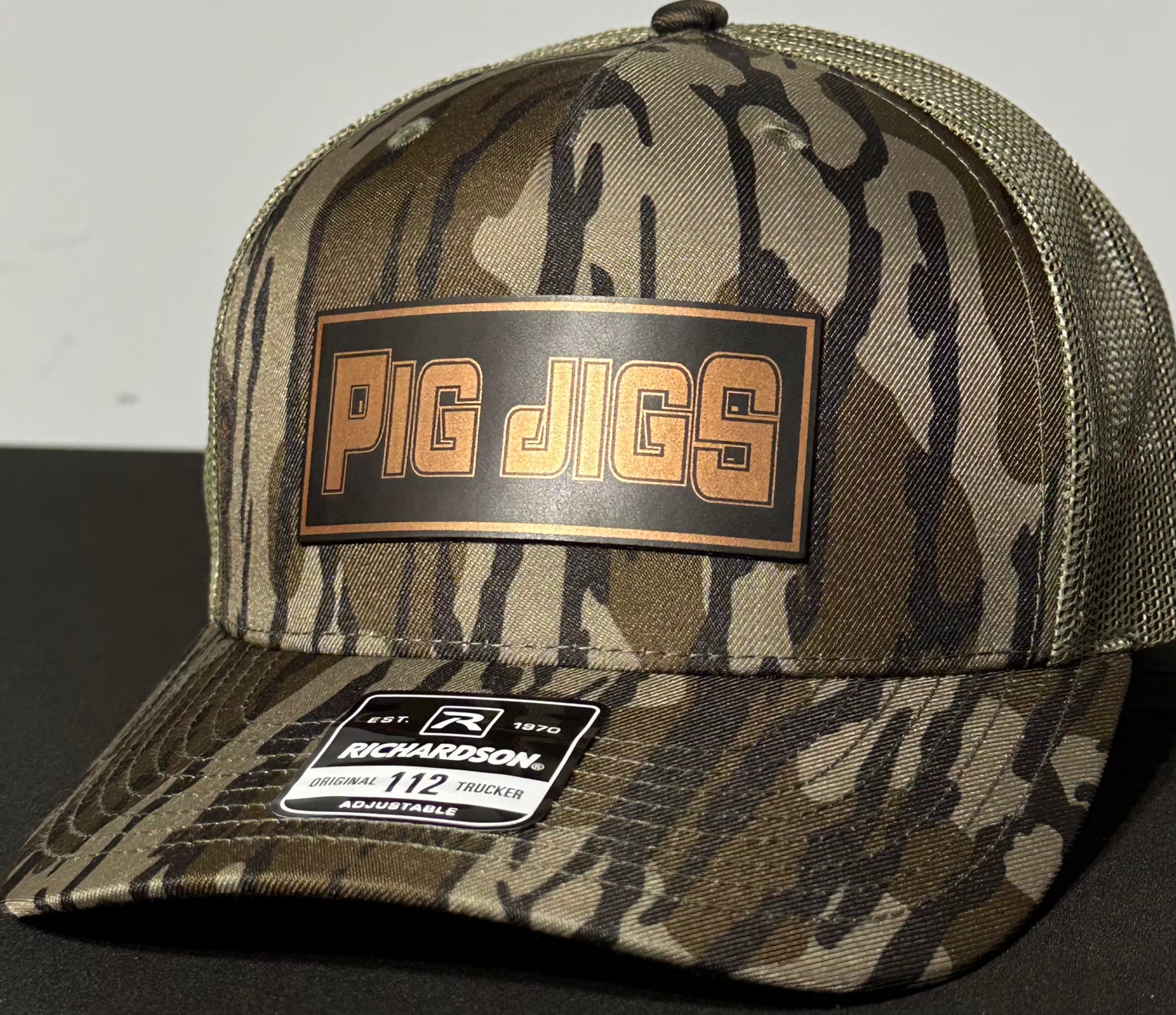 PIG JIGS LEATHER PATCH HAT