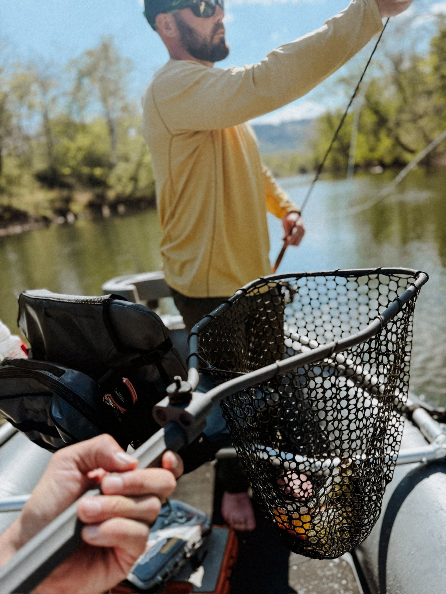 Catch Cam Boat Net
