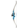 Fin Finder Bank Runner Bowfishing Recurve Package W-winch Pro Bowfishing Reel Blue 35 Lbs. Rh
