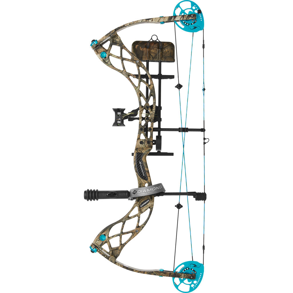 Diamond Carbon Knockout Rak Bow Package Mossy Oak Break Up Country 60 Lbs. Lh
