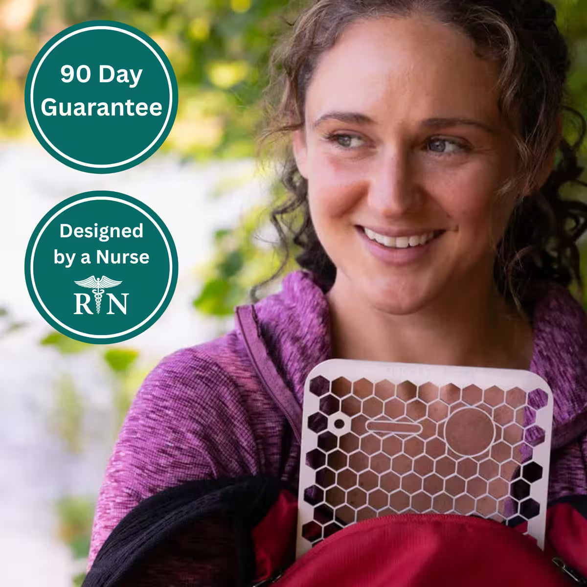 Honey Bee Camping Table - Keep Food & Drinks Off the Dirt