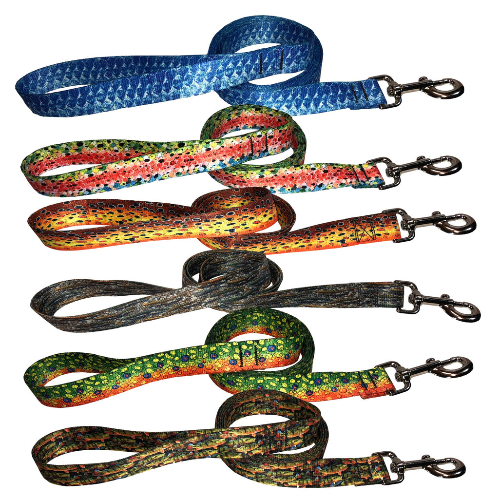 Rainbow#3 Trout Dog Leash
