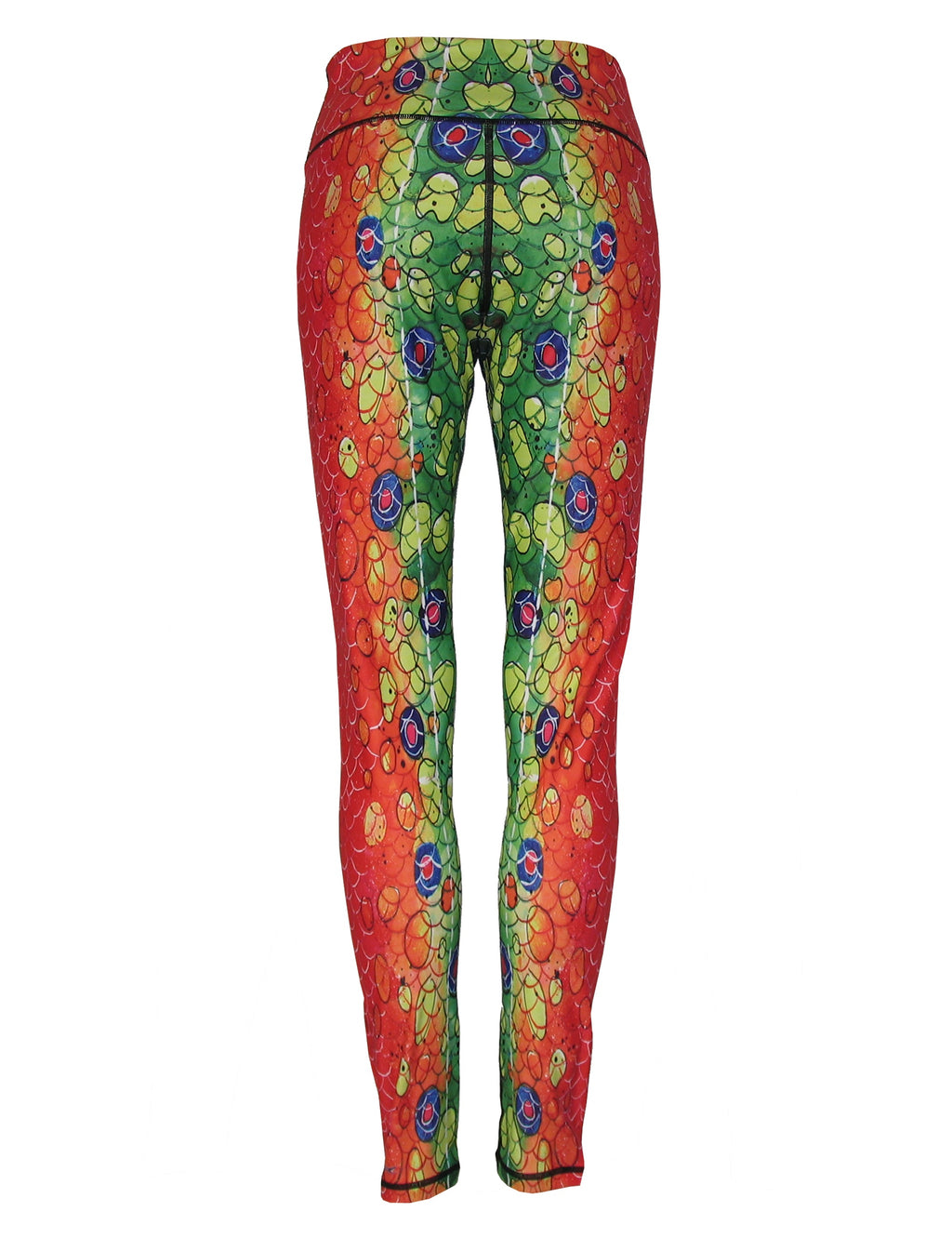 Brook Trout2 Fish Print Patterned All Sport Leggings