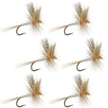 Light Cahill Classic Trout Dry Fly Fishing Flies - 6 Flies Size 20