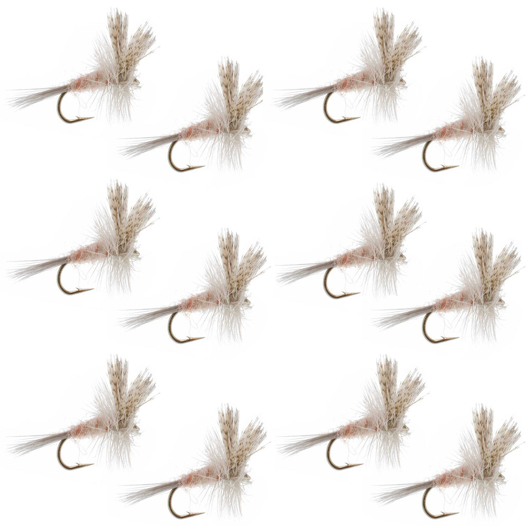 Light Hendrickson Classic Dry Fly - 12 Flies Size 16