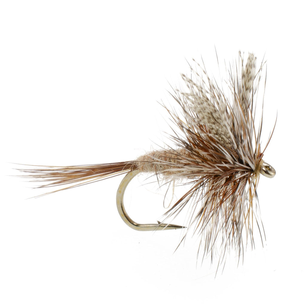 March Brown Classic Dry Fly - 6 Flies Hook Size 18