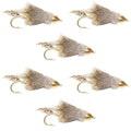 Cone Head Muddler Minnow Trout and Bass Streamer Fly - 6 Flies Hook Size 6