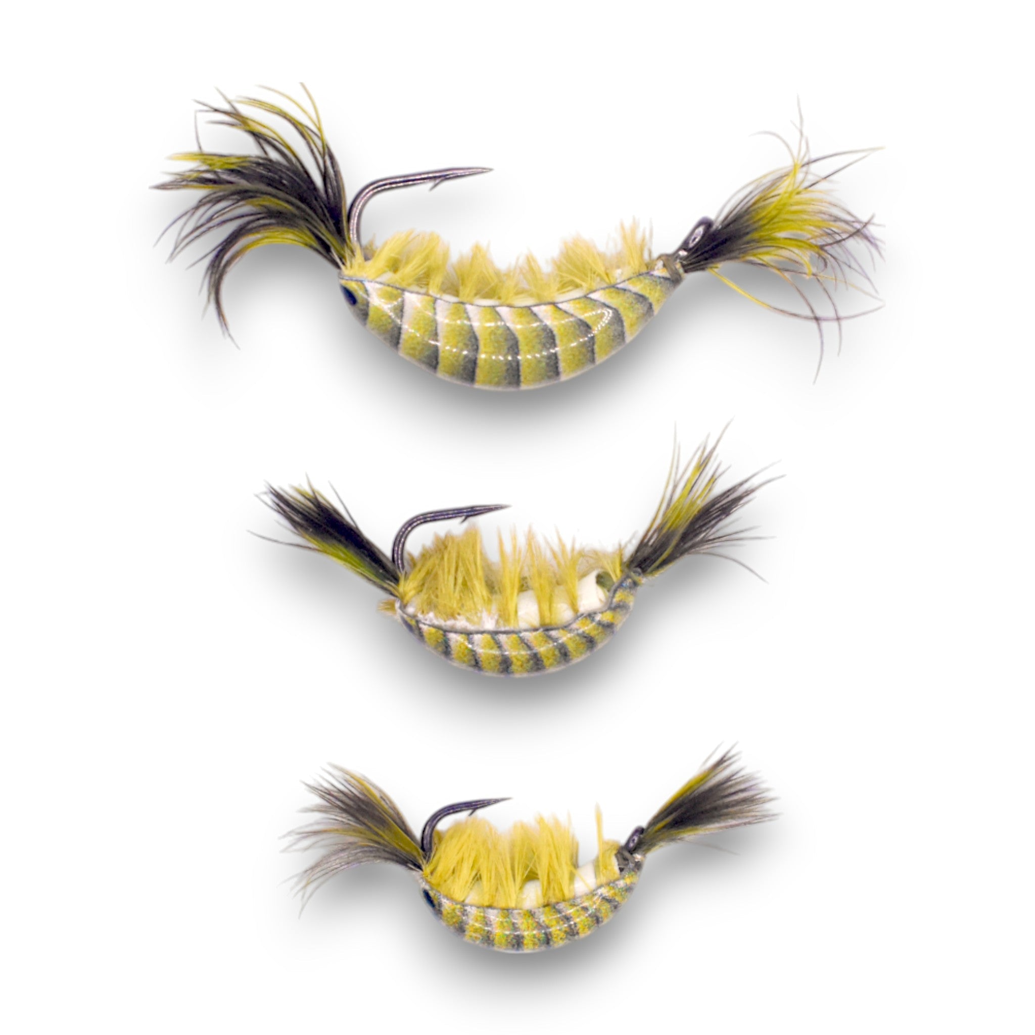 OLIVE GREEN TUNGSTEN GLOW NATURAL SHRIMP SERIES
