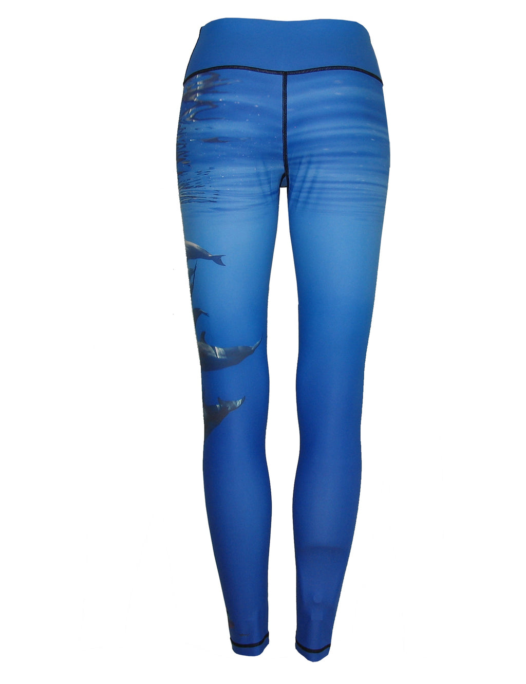 Porpoises Ocean Print Patterned All Sport Leggings