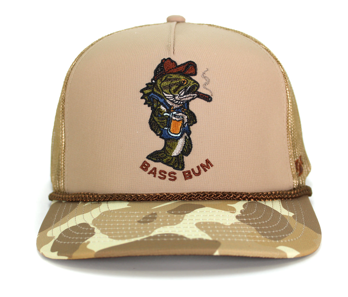Bass Bum 5-Panel Bass Fishing Hat