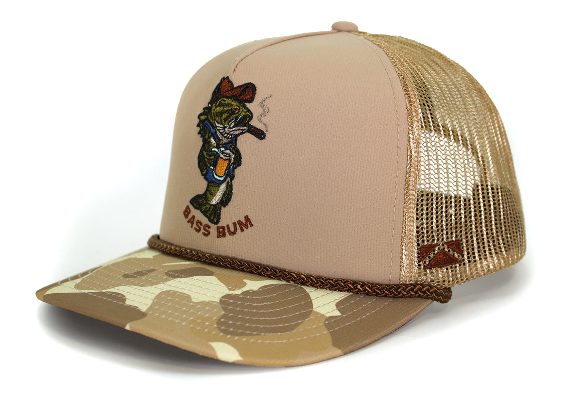 Bass Bum 5-Panel Bass Fishing Hat