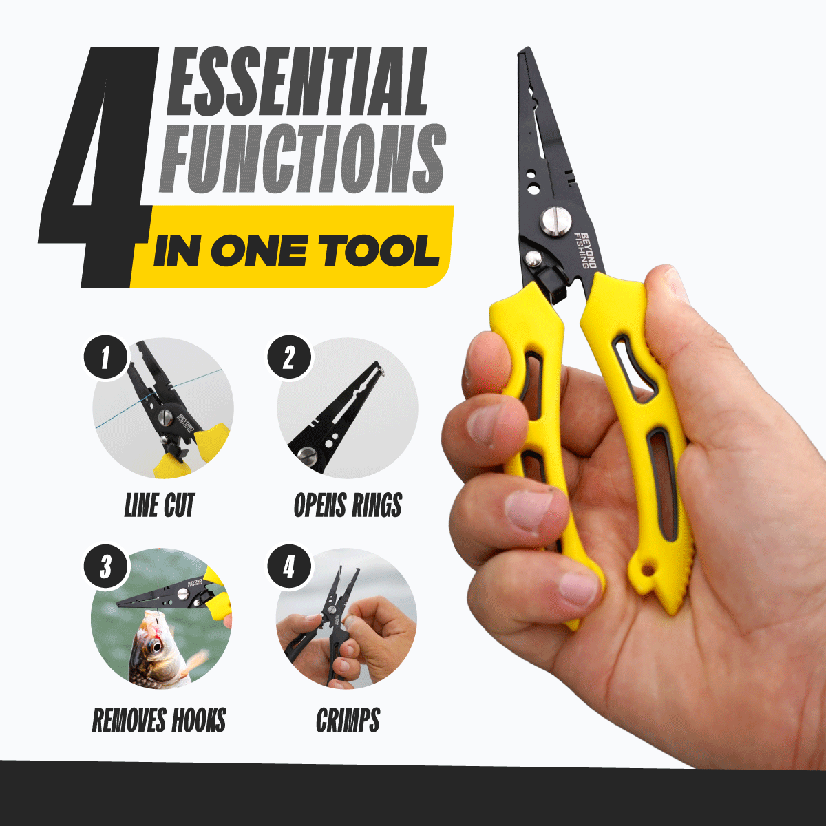 QuickRig Multifunction Fishing Pliers