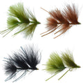 Circus Peanut Envy Streamer Collection - 4 Colors - Articulated Flies - Set of 4 - Hook Size 6
