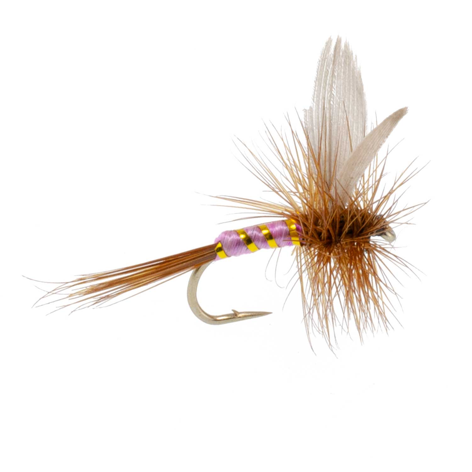 Pink Lady Classic Dry Fly - 12 Flies Size 14