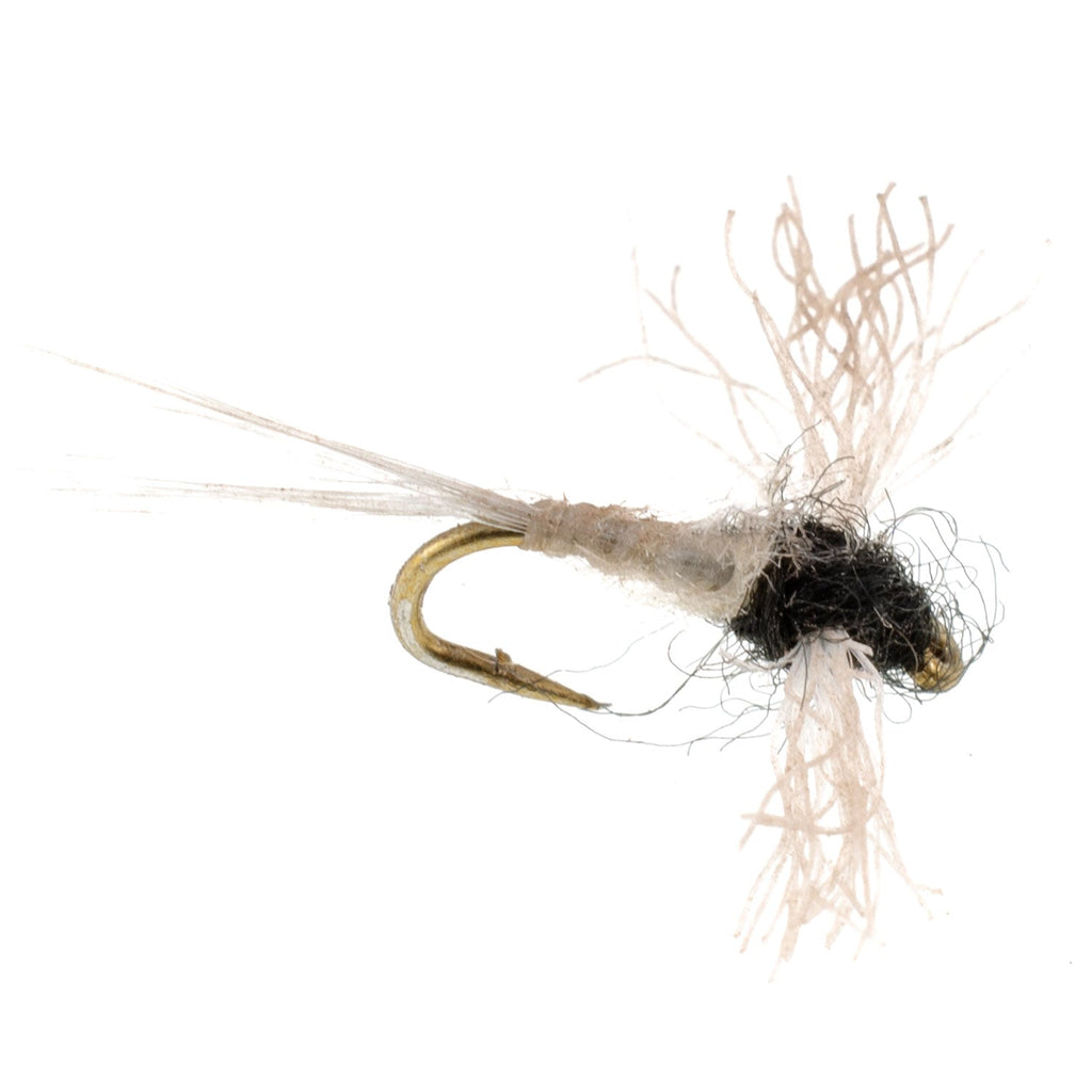 Z-Lon Wing Trico Spinner Kapok Body Hook 6 Flies Size 20