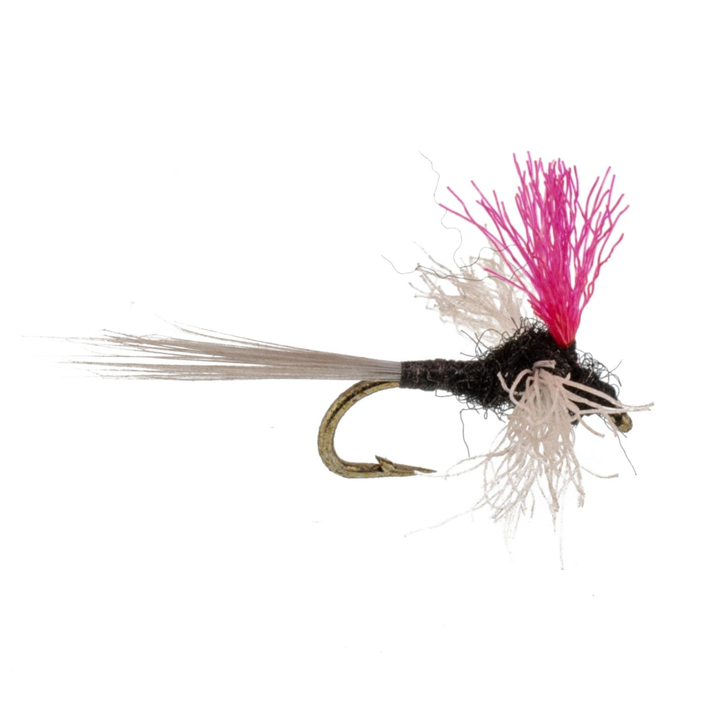 Trico Spinner High Visibility Pink Post 12 Flies Hook Size 18