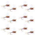 Parachute Purple Haze Dry Fly - 12 Flies Size 18