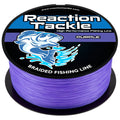 Reaction Tackle Braided Fishing Line - Purple