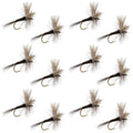 Quill Gordon Classic Dry Fly - 12 Flies Size 18