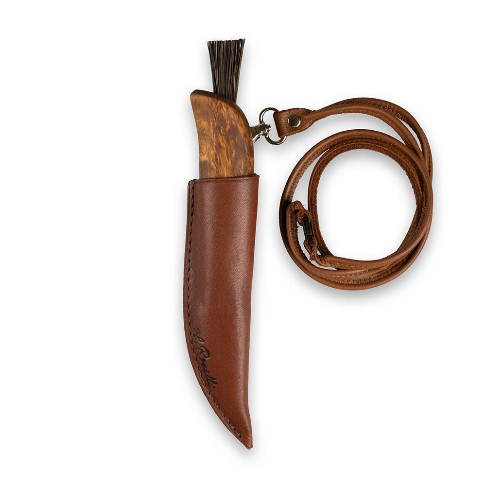 Roselli R115LC Mushroom Knife with leather Cord