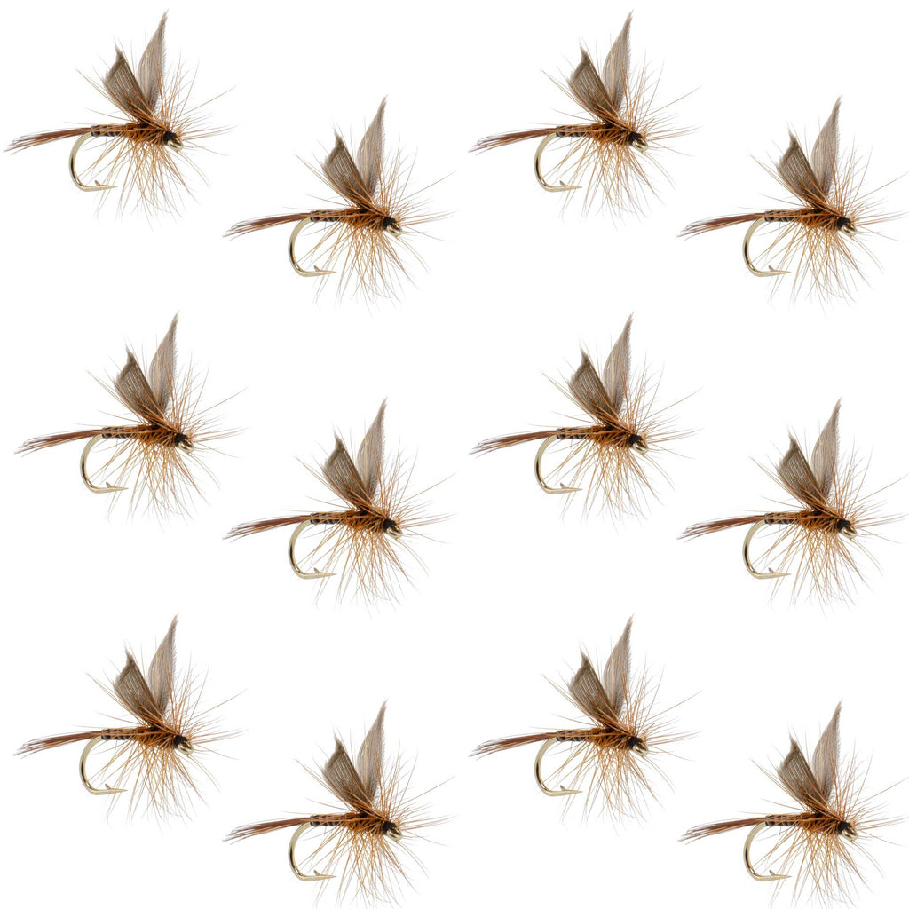 Red Quill Classic Dry Fly - 12 Flies Size 14