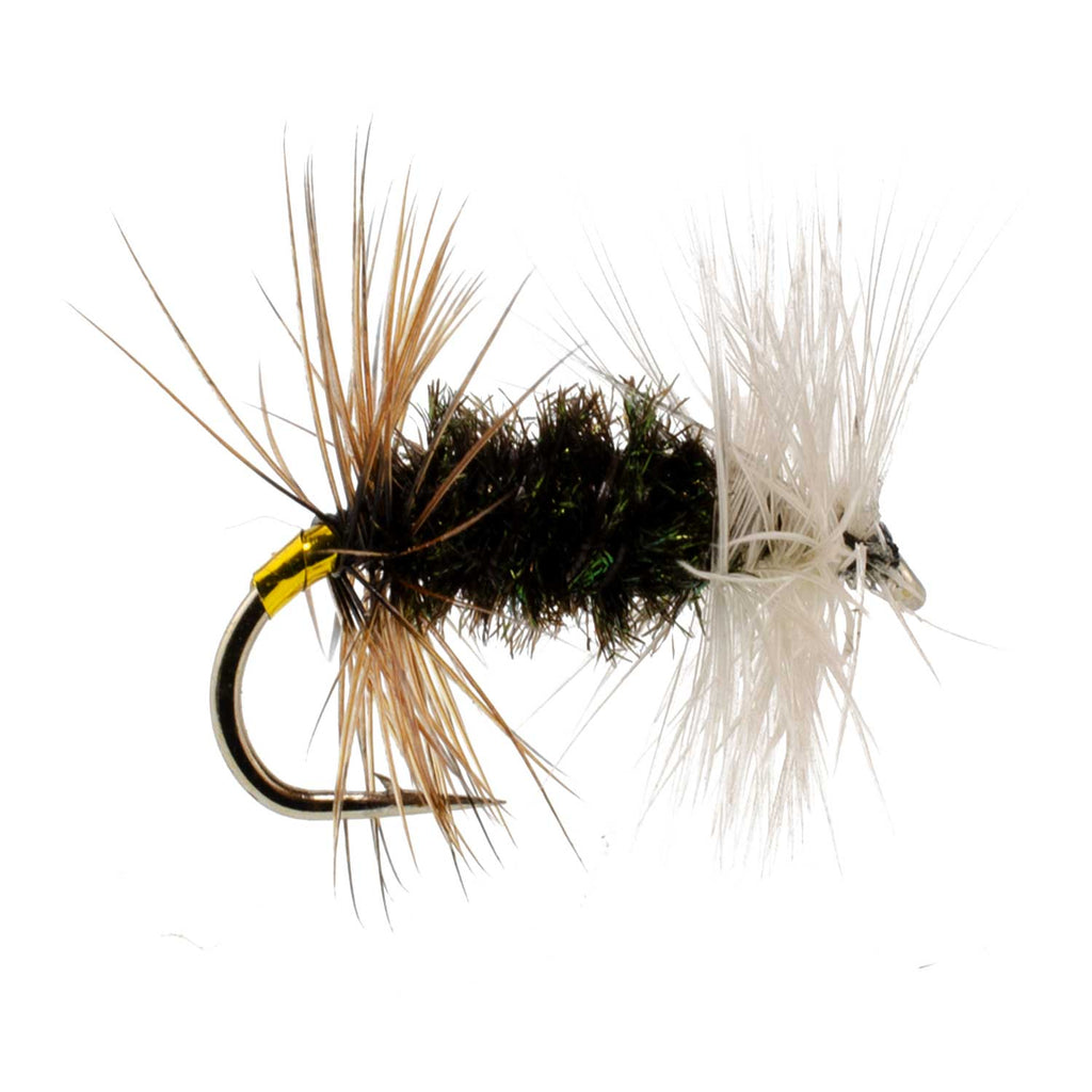 Renegade Classic Trout Dry Fly 12 Flies Hook Size 12