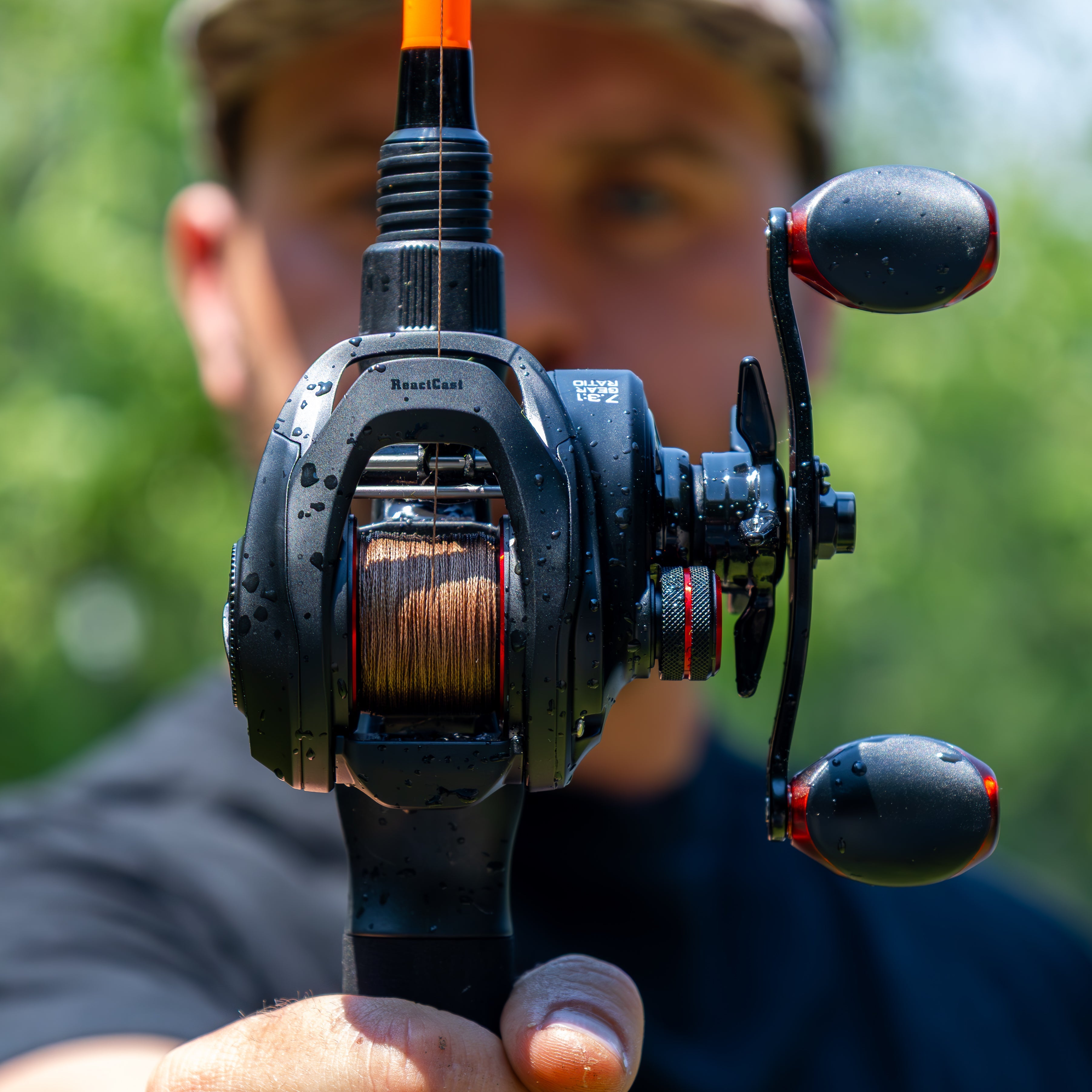 Reaction Tackle Braided Fishing Line - Timber Brown