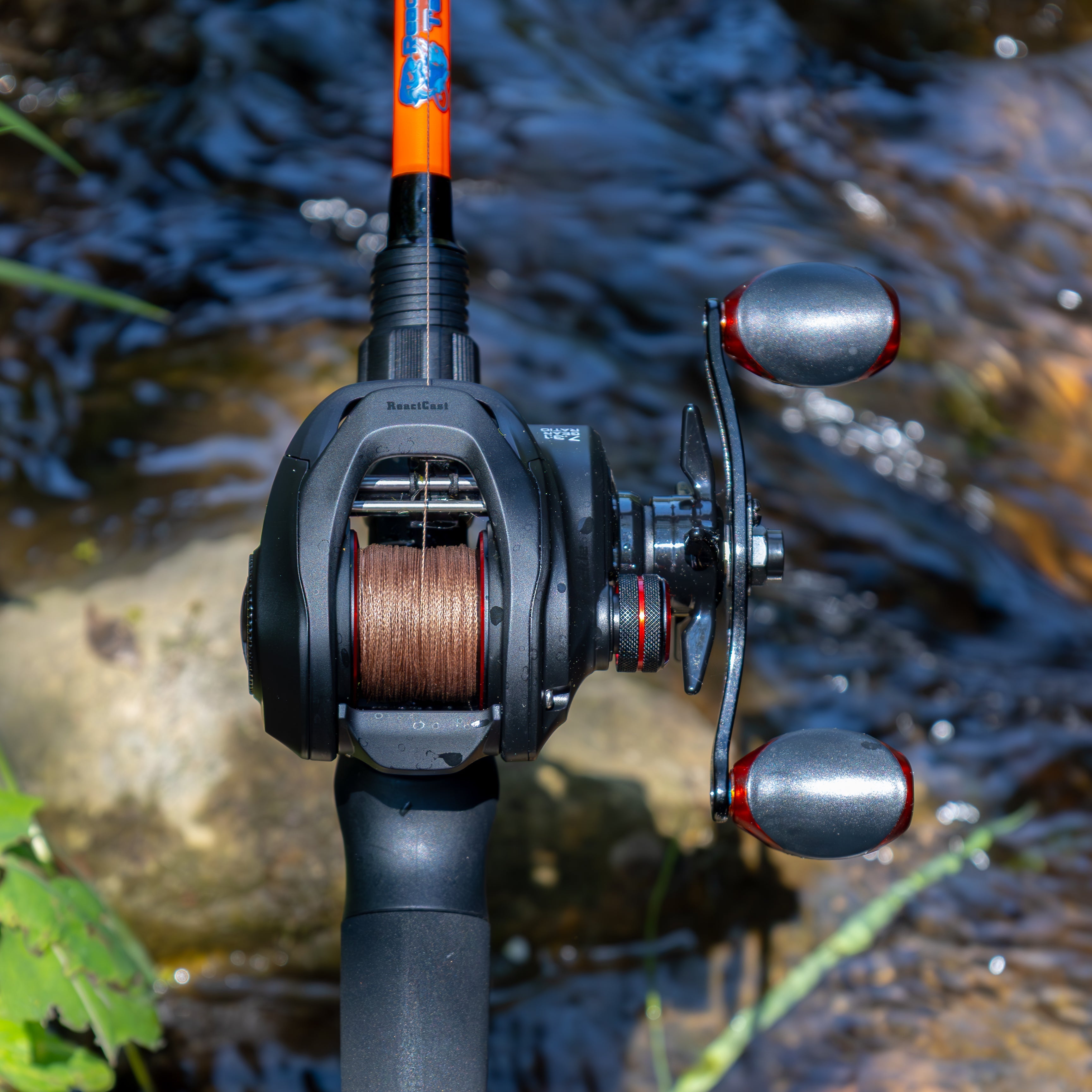 Reaction Tackle Braided Fishing Line - Timber Brown