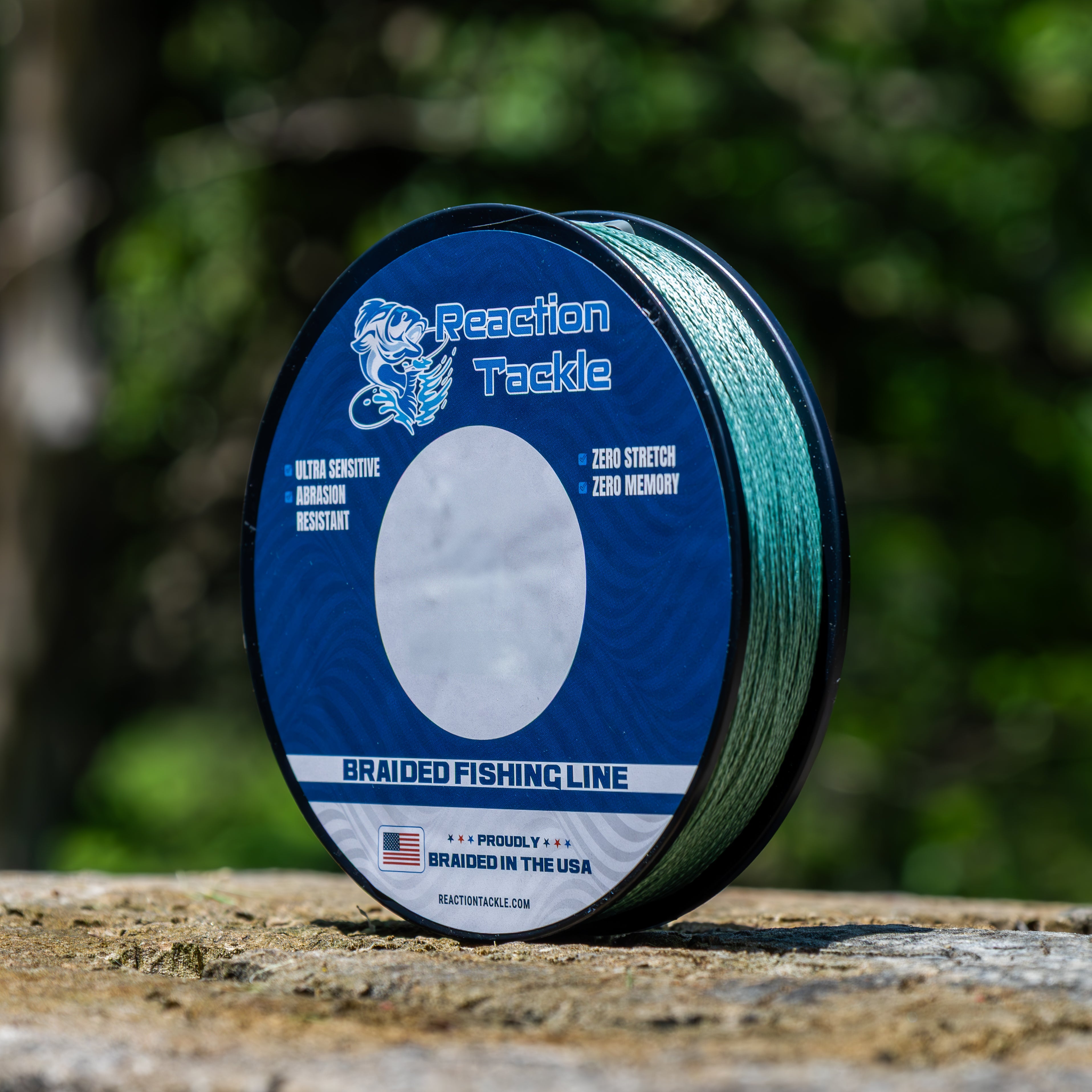 Reaction Tackle BRAIDED IN THE USA Fishing Line - X4