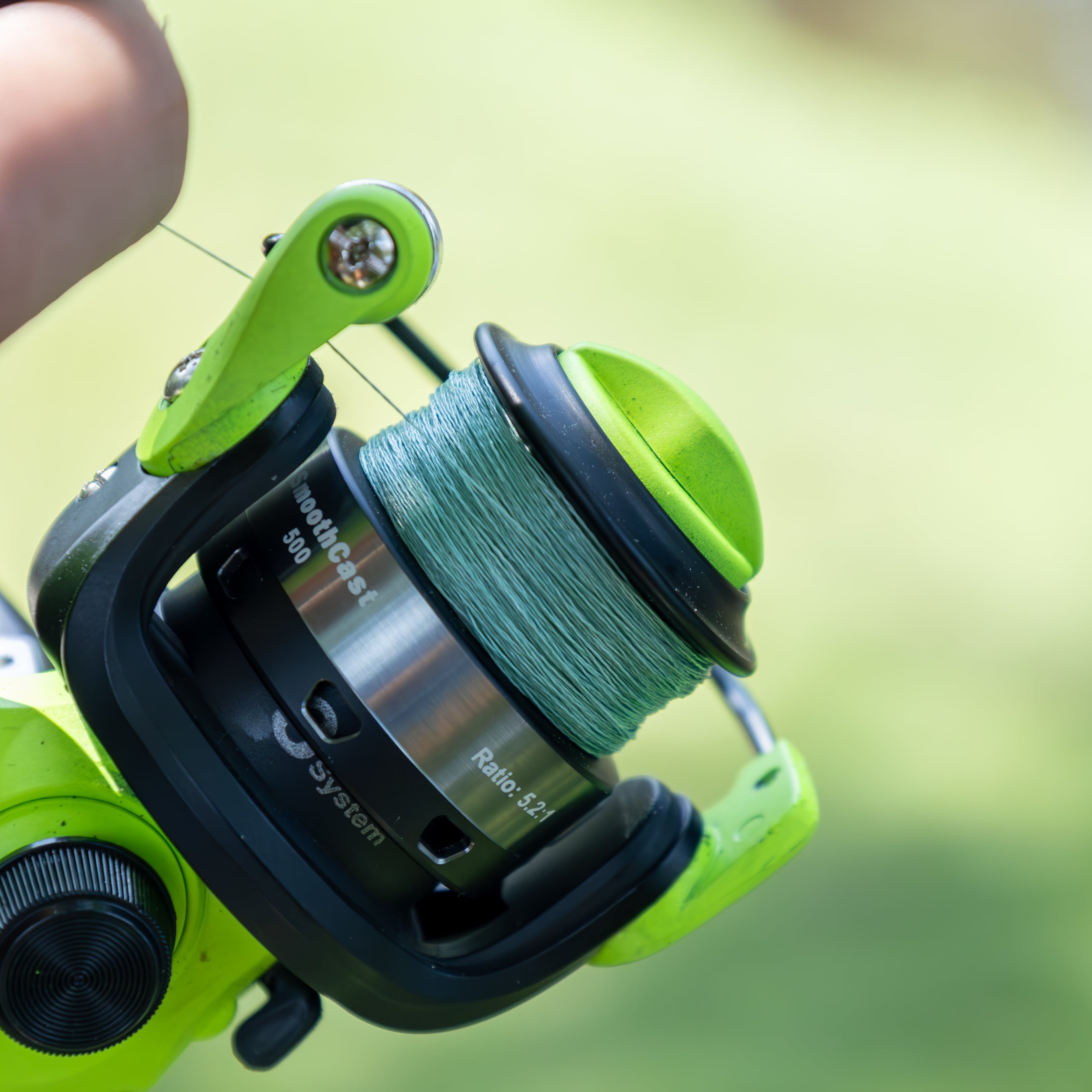 Reaction Tackle BRAIDED IN THE USA Fishing Line- X5