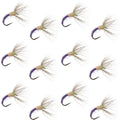 Grave Digger Sakasa Kebari - 12 Tenkara Flies - Size 10