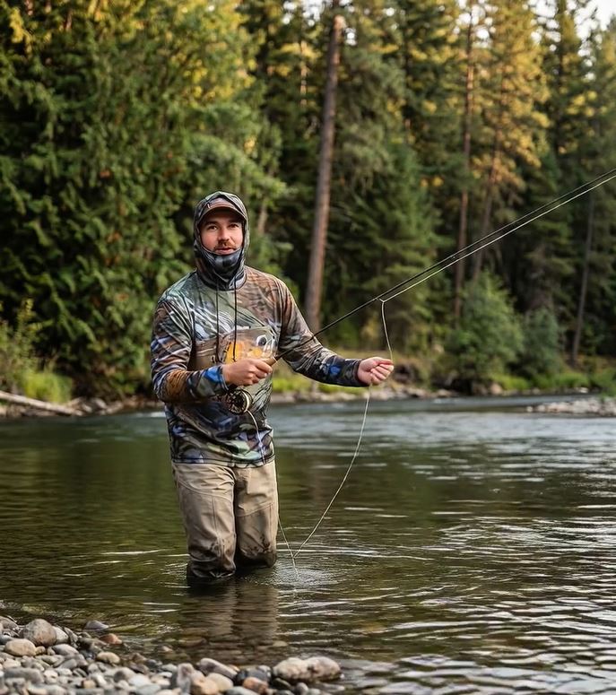 Secluded Cutty Graphic Fishing Hoodie