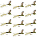 Sparkle Dun Baetis Mayfly - 12 Flies Hook size 18