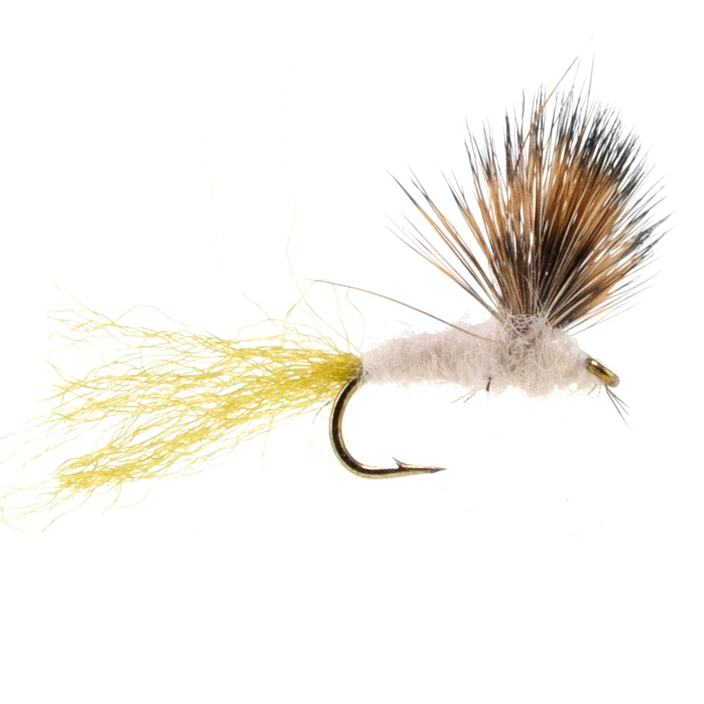 3 Pack Sparkle Dun Pale Morning Dun PMD Mayfly Flies Hook size 18