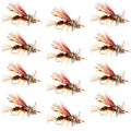 Kaufmann's Royal Crystal Stimulator Rubber Legs Dry Fly - 1 Dozen Flies Hook Size 14