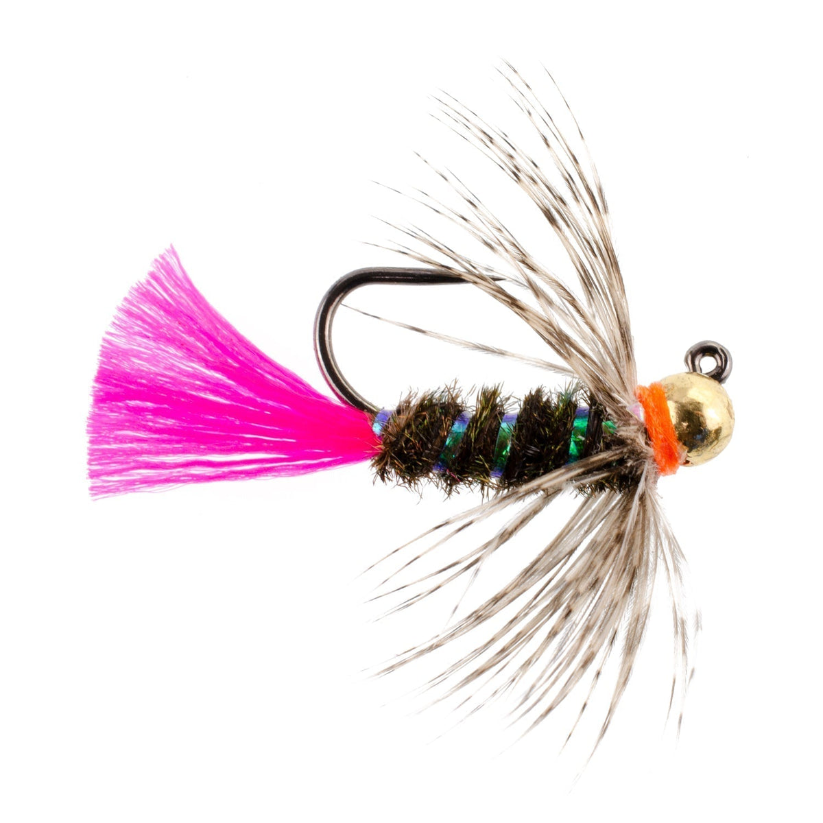 Tungsten Bead Blow Torch Jig Assortment Tactical Nymph Euro Fly - 9 Flies Sizes 10, 12, 14
