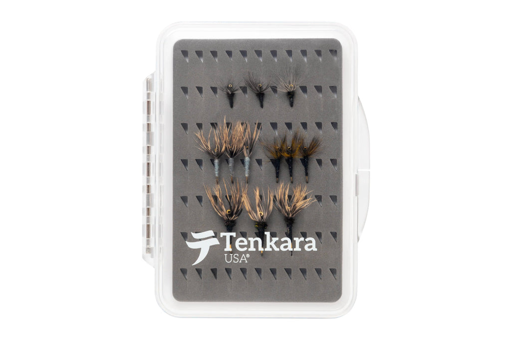 12 Tenkara Flies in Box