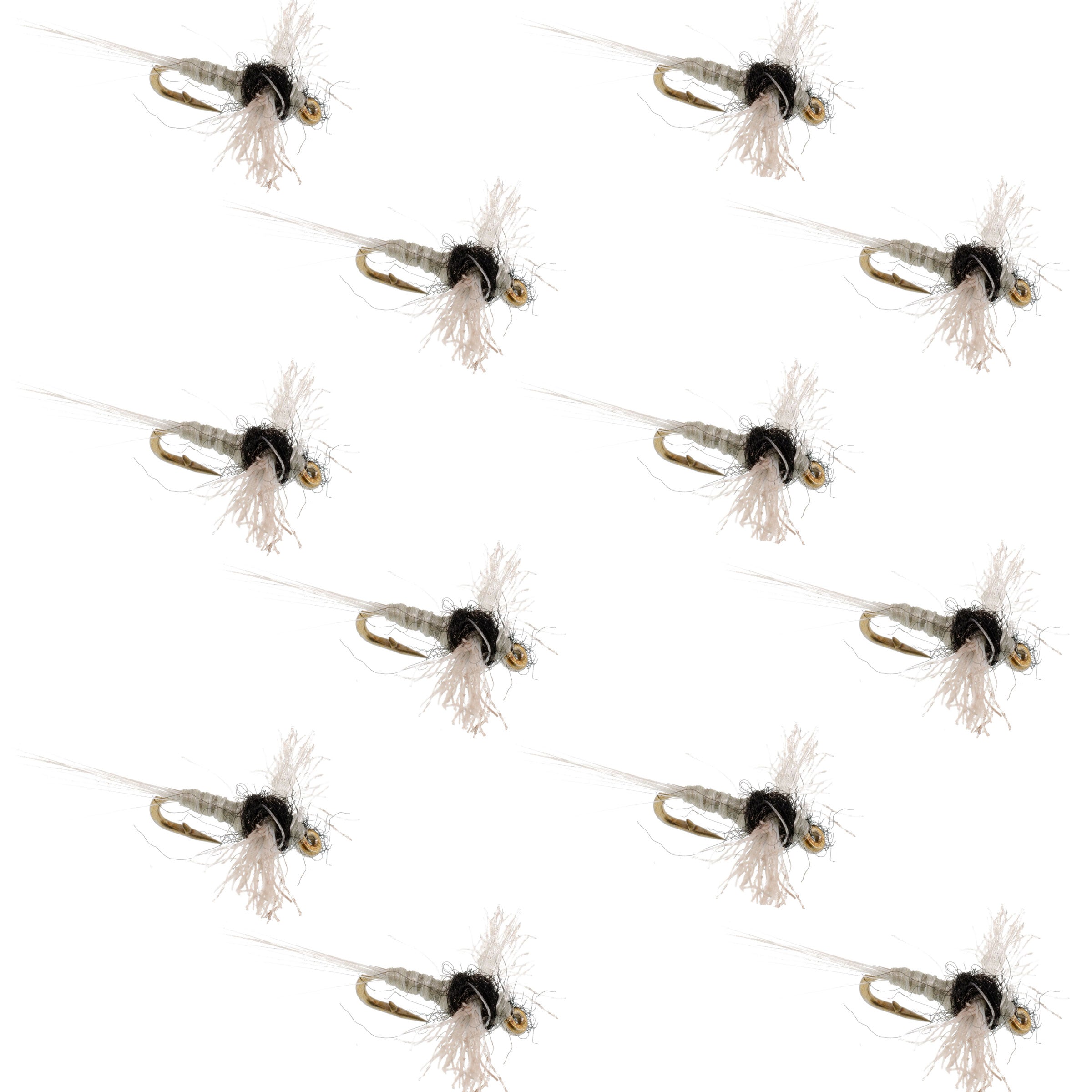Trico Spinner Z-Lon Wing 12 Flies Hook Size 20