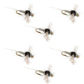 Trico Spinner Z-Lon Wing 6 Flies Hook Size 22