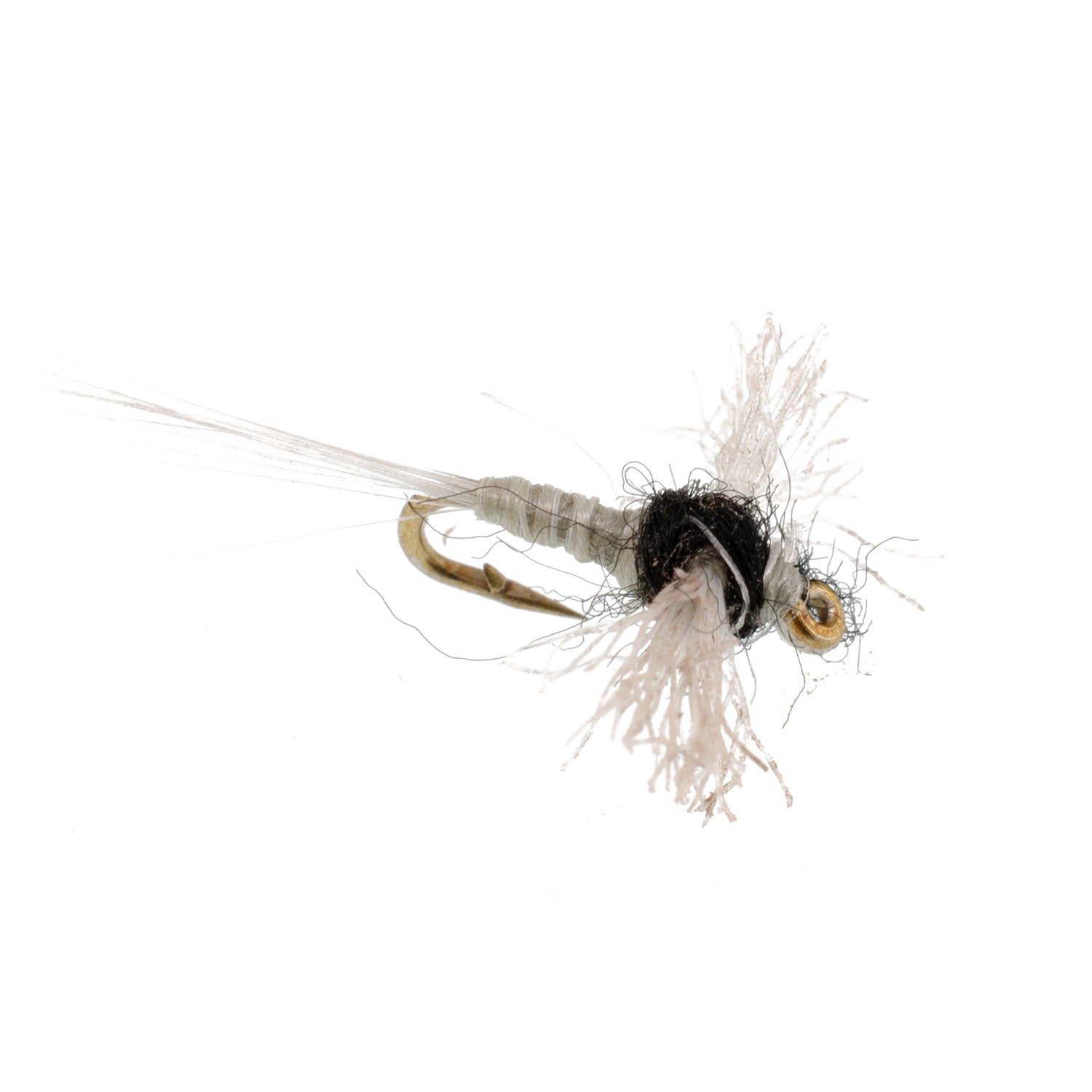 3 Pack Trico Spinner Z-Lon Wing Flies Hook Size 22