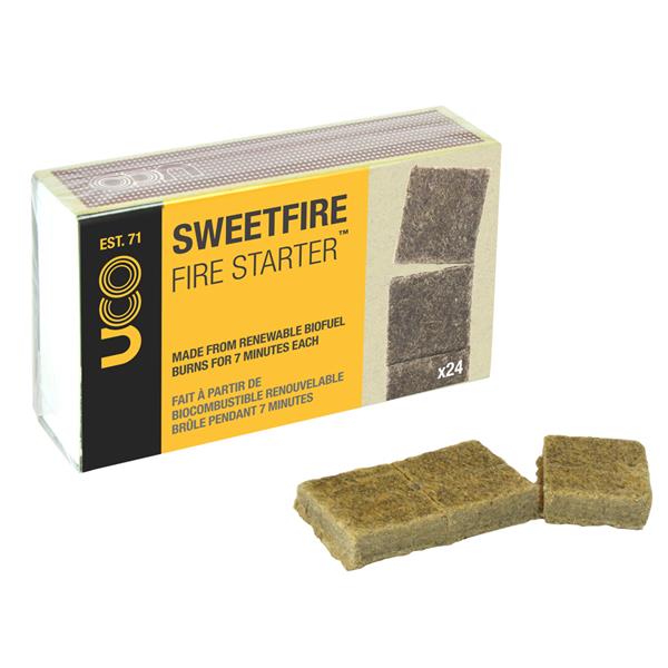 SWEETFIRE FIRESTARTER BIOFUEL TABS, 24-PACK