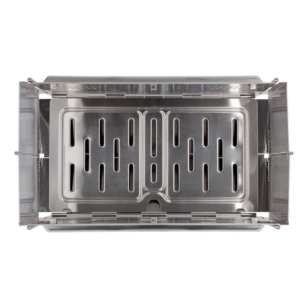 Flatpack Smokeless Firepit and Grill