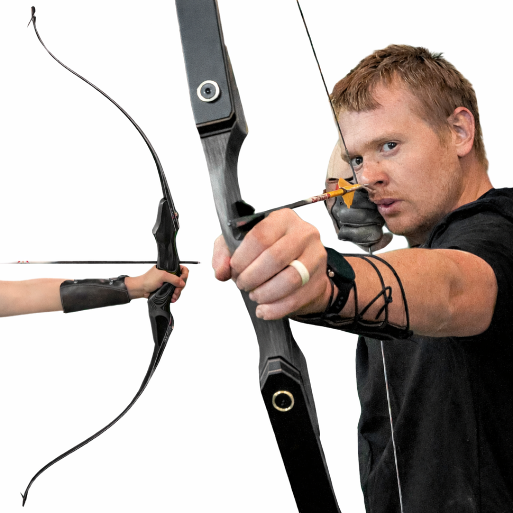 The INSPECTED Black Hunter Recurve Bow - MK1 - Next Restock July