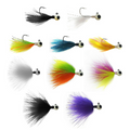 TUNGSTEN FEATHER/MARABOU MASTER SET (10 JIGS)