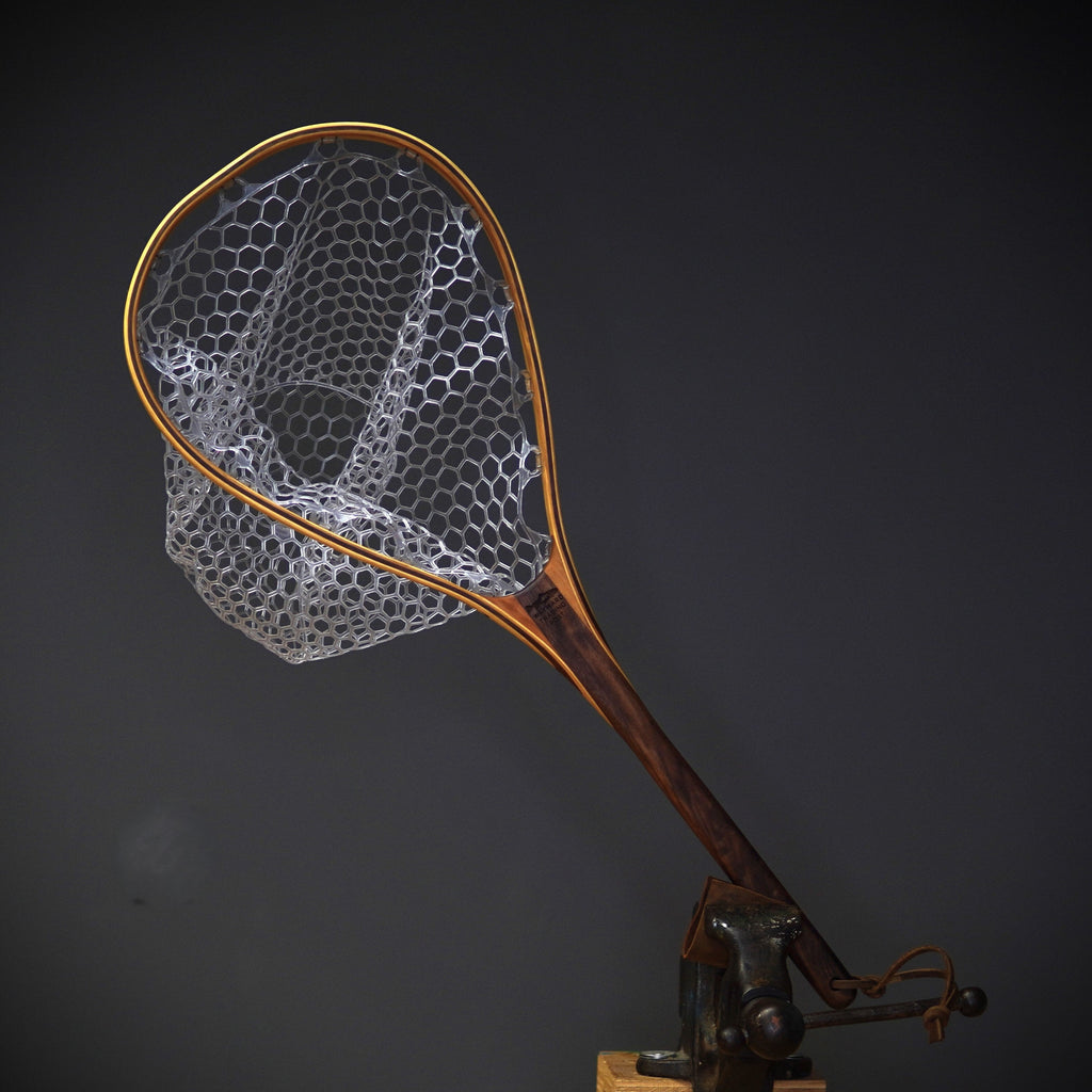 Fat Jake 16"x12" - Classic Fly Fishing Traditional Landing Net - Handcrafted & Made in USA