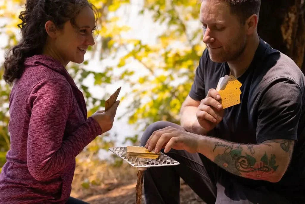 Worker Bee Camping Table - Keep Food & Drinks Off the Dirt