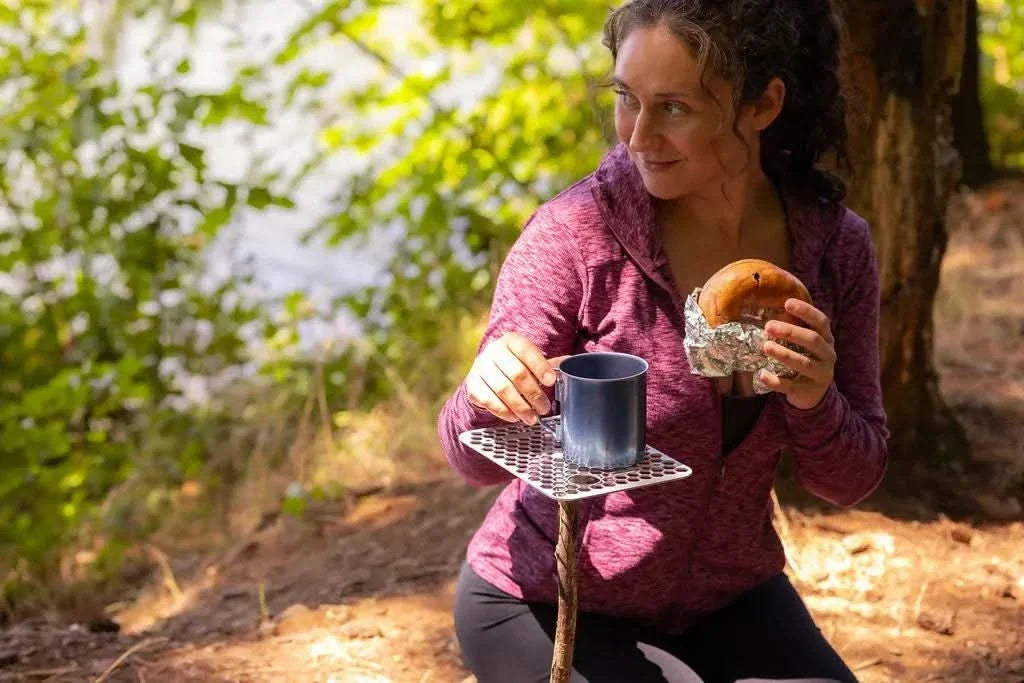 Worker Bee Camping Table - Keep Food & Drinks Off the Dirt