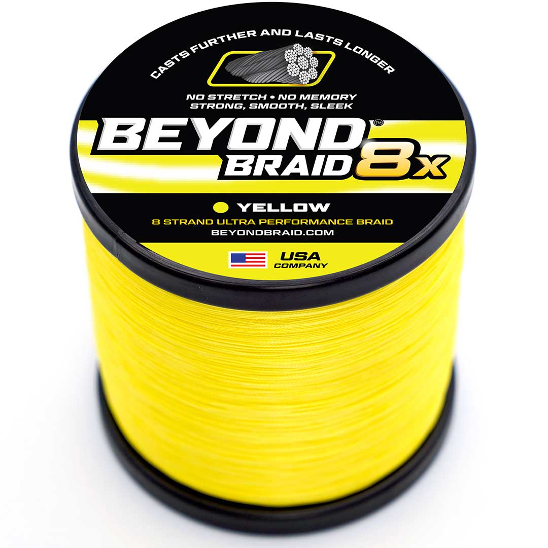 8 Strand Braided Fishing Line Series - Super Sleek & Smooth Braided Fishing Line - High Performance Fishing Line For Saltwater & Freshwater