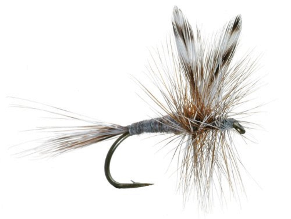 Barbless Adams Classic Dry Fly - Set of 6 - Hook Size 16